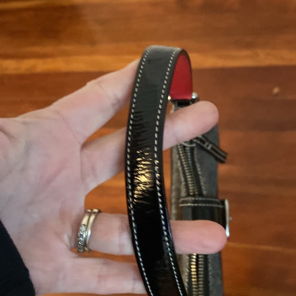 Coach Wool & Leather Houndstooth Mini Shoulder Bag - Picture 10 of 16